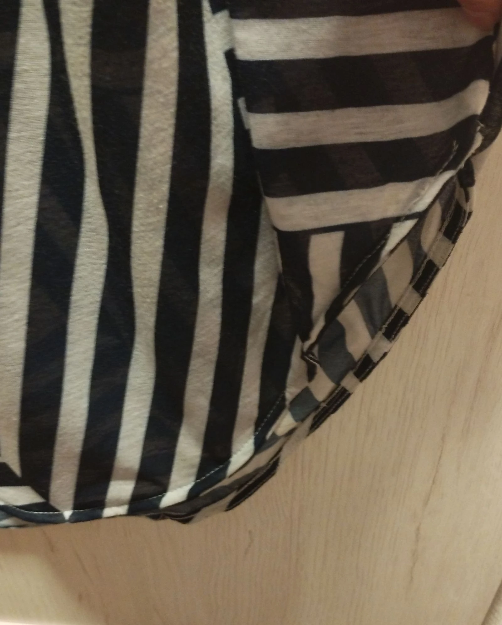 H&M Geometric Stripe Beach Dress Size S – photo 7